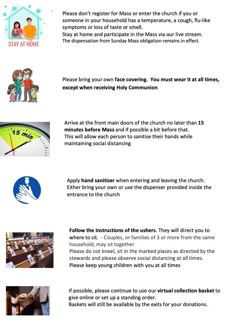 Attending Mass Sacred Heart Hook Catholic Church